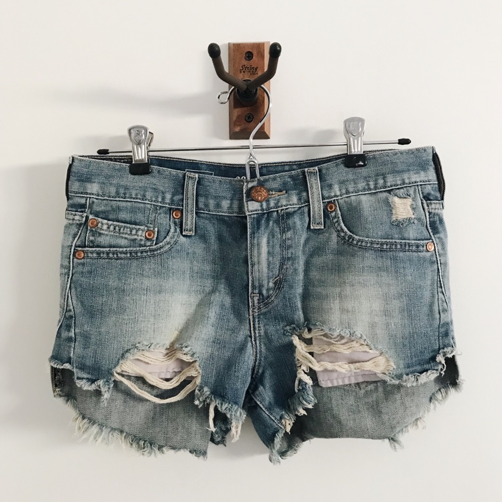 Levi’s denim cut off shorts